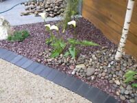 20 mm plum slate garden and driveway chips/ stones/ gravel 