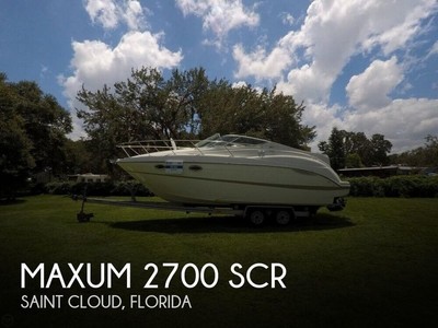 2000 Maxum 2700 SCR Used