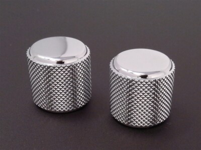 True Custom Shop 1964 Exact Reproduction Chrome Lite Weight Tele Knobs USA Size