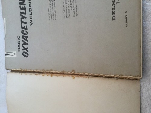 1967 Basic Oxyacetylene WELDING manual Instructions