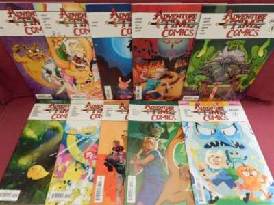 ADVENTURE TIME COMICS 1 2 3 4 5 6 7 8 9 10 A KABOOM COMIC LOT BALTAZAR 2016 NM