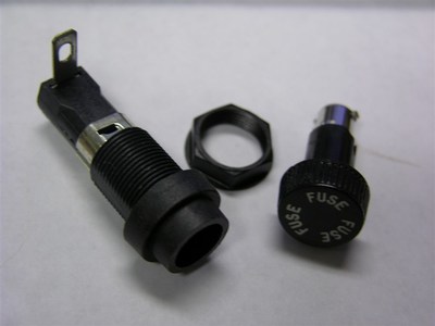 10 Littelfuse H345603 345 Series Shock-Safe Fuseholders for 3AG or 5x20mm Fuses
