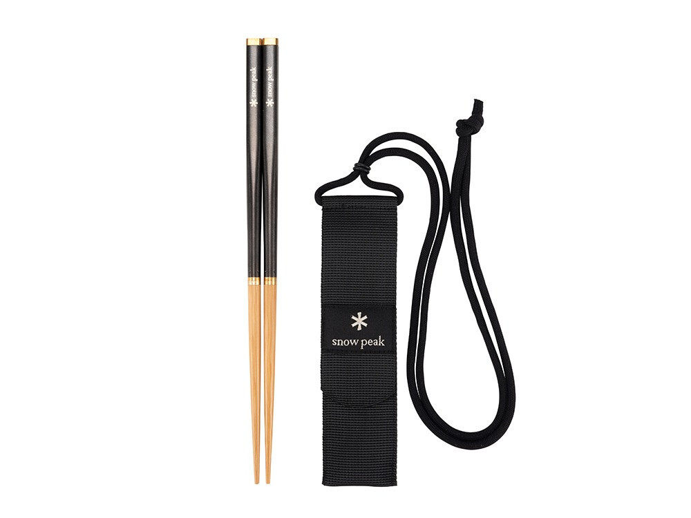 Snow peak Wabuki Chopsticks L Size Limited Black version SCT