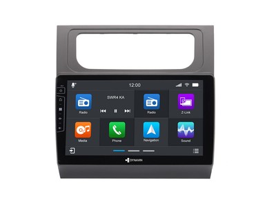 For VW Touran 10.1'' Gray Car Radio DAB USB Navigation BT Wireless Android Auto