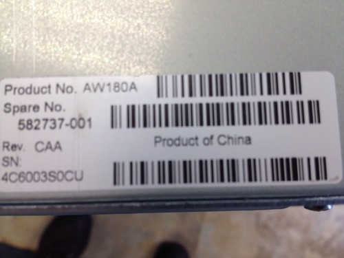 Overland Storage Neo's  AW180A AW188A 582737-001 582738-001 HP LVLDC-0501 Typ 4U