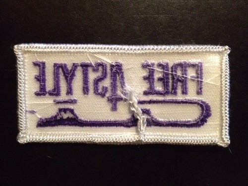 Free Style Skating Patch 1&1/4 x 2&3/4 Free Style 4  ice figure skating