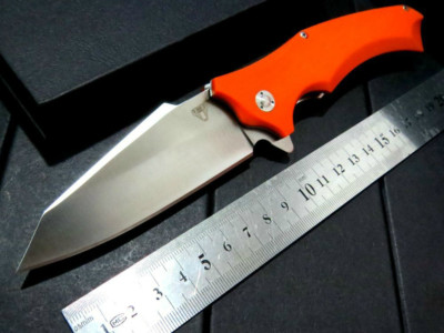 SNAKEHEAD FLIPPER KNIFE | AUTHENTIC | 440C | BALL BEARING | G10 | USA SHIPPER