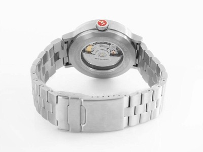 Pre-owned Mondaine Classic Original Automatic Watch, White, 41 Mm, Mst.4161b.sj