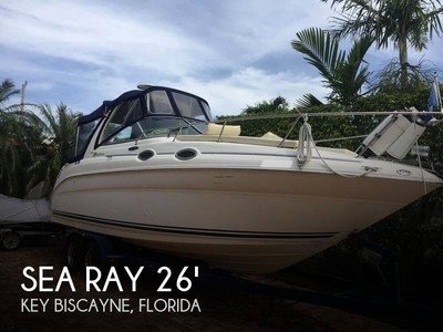 2003 Sea Ray 260 Sundancer Used