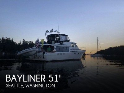 1991 Bayliner 4588 Pilothouse Used