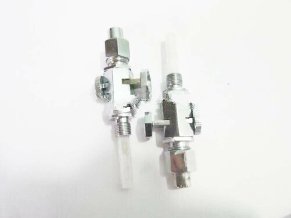 Fits Benelli Mojave Cafe Racer 260 360  Fuel Tank Tap Chrome 2 Unit  