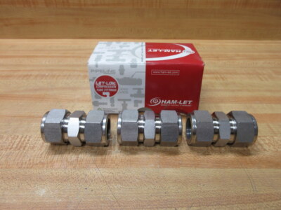 Ham-Let 762L SS 3/4 Tube Fitting 762LSS34 (Pack of 3)