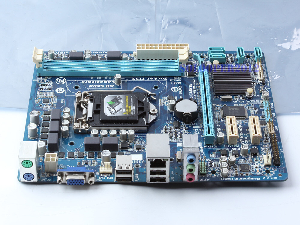 Gigabyte материнская плата ga-h61m-ds2 ddr3 lga1155. Ga h61m ds2 rev 2. Gigabyte intel h61. Ga h61m ds2 rev 2. Материнская плата ga h61m ds2.