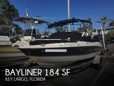 2011 Bayliner 184 SF Used