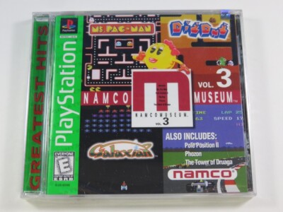 NAMCO MUSEUM VOL.3 (GREATEST HITS) NTSC-USA (NEUF - BRAND NEW)