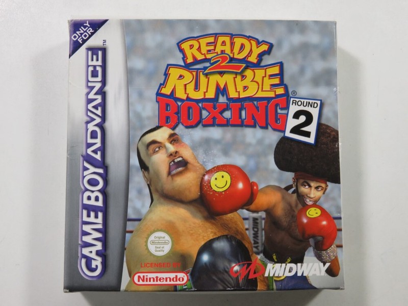 Ready 2 Rumble Boxing Round 2 Gameboy Advance (Gba) Ukv (Complete - Good Conditi