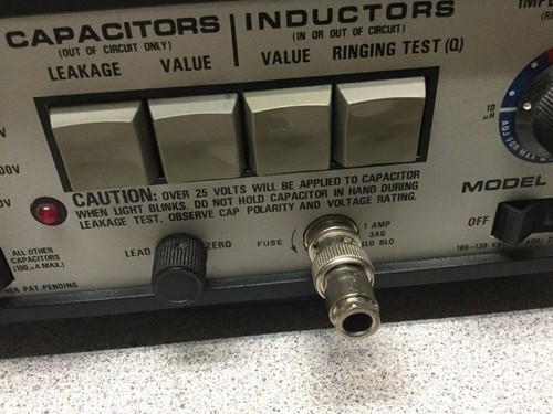 Sencore LC53 Capacitor/Inductor Analyzer LC Meter+SCR 250 Triac Test LCR Z Meter