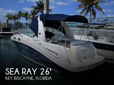 2006 Sea Ray 260 Sundancer Used