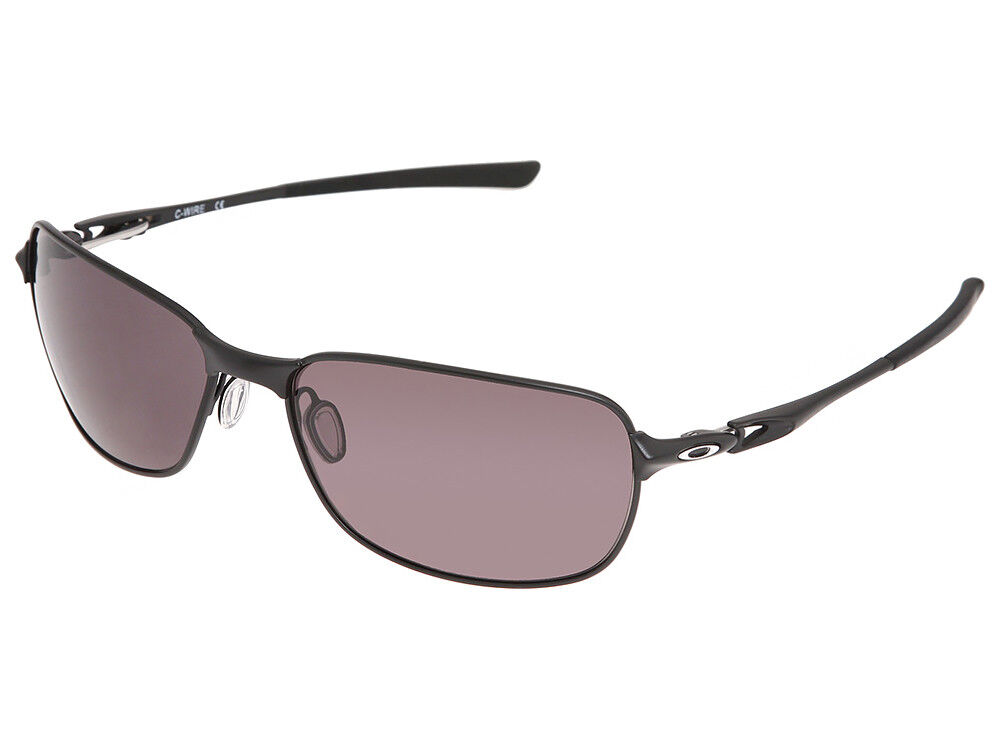 Oakley C Wire Sunglasses OO4046-04 Matte Black/Warm Grey | eBay Oakley C Wire Sunglasses OO4046-04 Matte Black/Warm Grey | eBay