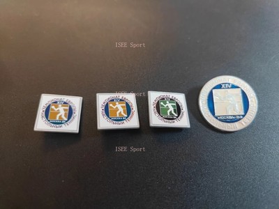 1984 European Table Tennis Championships Pin 乒乓球 4Pcs