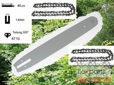35cm Schiene 3//8P 4 Ketten für Stihl 021 MS210 MS 210 guide bar chain