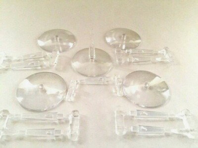 Lot of 5 Warhammer 40k Official 32mm Small Flying Bases + Stems Flyer Flight
