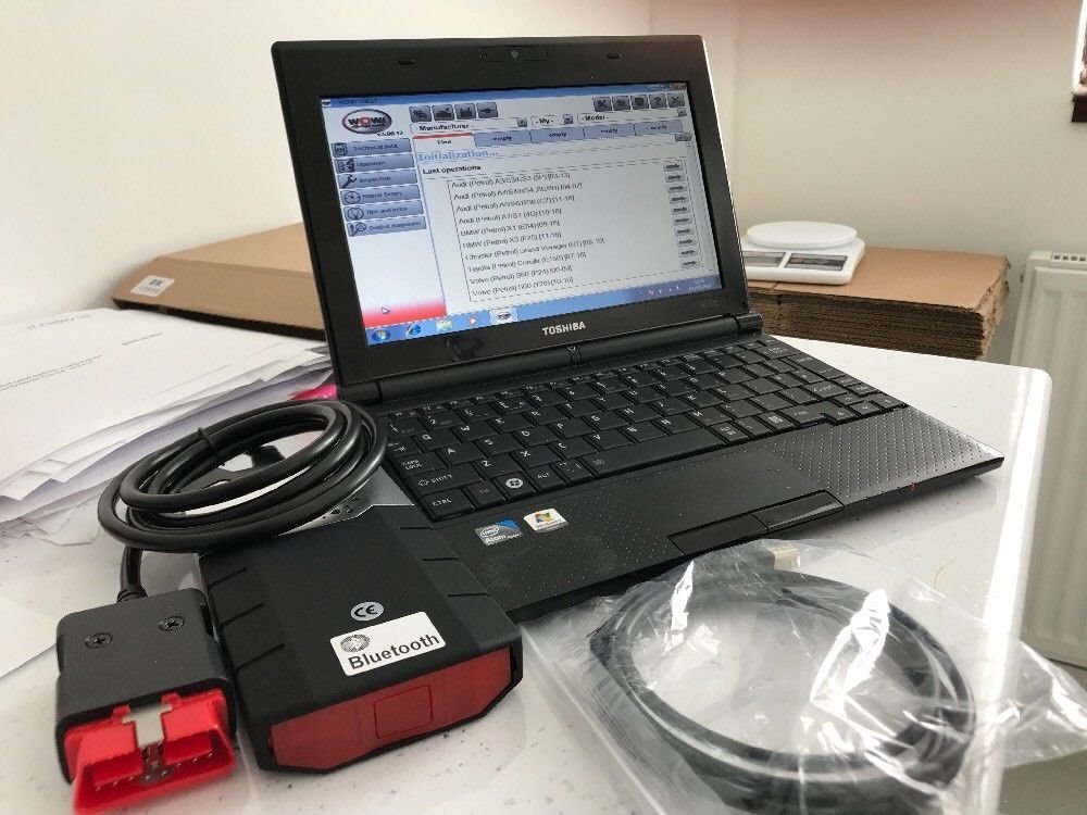 LAPTOP MECHANIC TRUCKS CARS DIAGNOSTIC OBD2 GARAGE TOOL