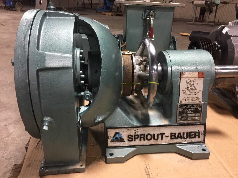 Sprout-Bauer Colloid Mill Homogenizer, Auger Feeder,12