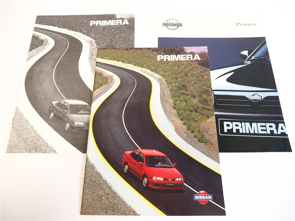 Nissan Primera PKW 3x Prospekt 1991/94