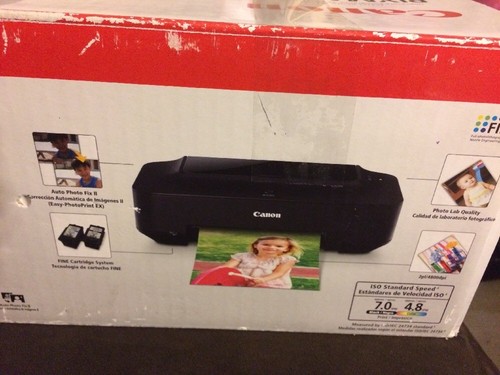 Canon PIXMA iP2702 Inkjet Photo Printer Hardly Used. All Software And Cables
