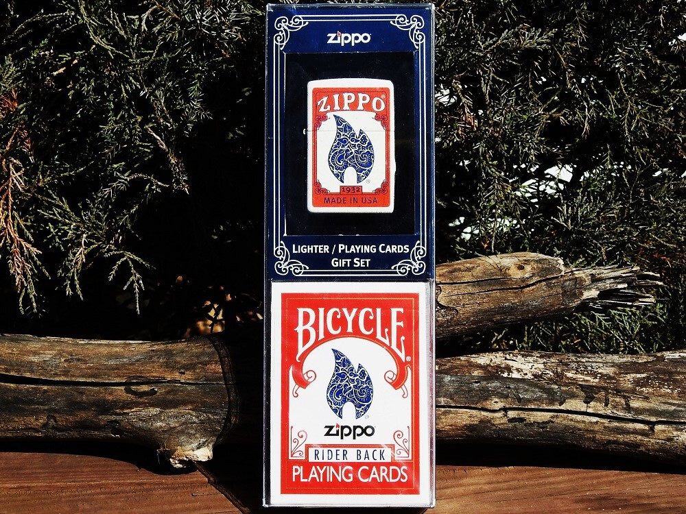 トランプ BICYCLE & Zippo set Bicycle Zippo Playing Cards and Lighter Set – The Cardpenter