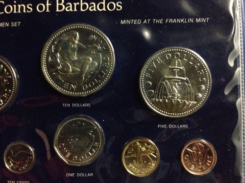 1977 Coins of Barbados Franklin Mint