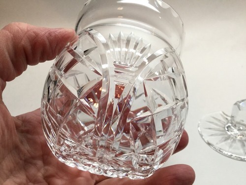 Glass Mustard Jelly Honey Condiment Jar Clear  C9