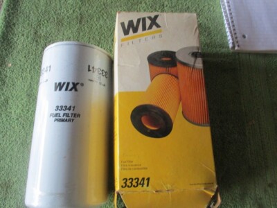 New Wix Fuel Filter (1) 33341 Same as Baldwin BF979 Fit's Multiple Applications