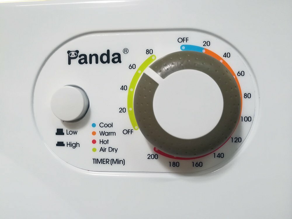 Panda PAN760SFT Apartment Size Portable Compact Cloth Dryer, 7 Serial 3.75