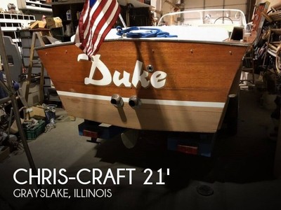1965 Chris-Craft 21 Super Sport Used