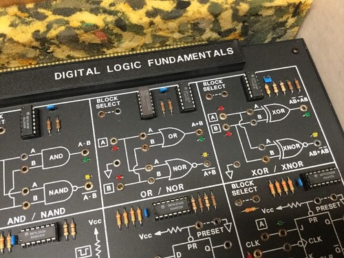 Lab-Volt Digital Logic Fundamentals model # 91014-20 Educational Board