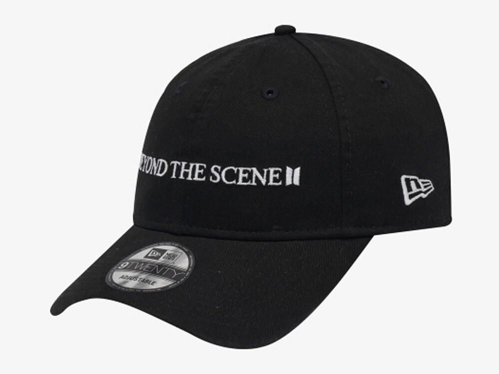 NEW ERA AP BTS BEYOND THE SCENE Tee 黒 NEW ERA BTS BEYOND THE SCENE K-POP 9TWENTY STRAPBACK CAP HAT