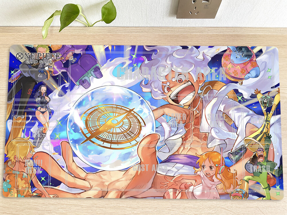 O-P Playmat Nico Robin Nami Luffy Sanji OPCG TCG Trading