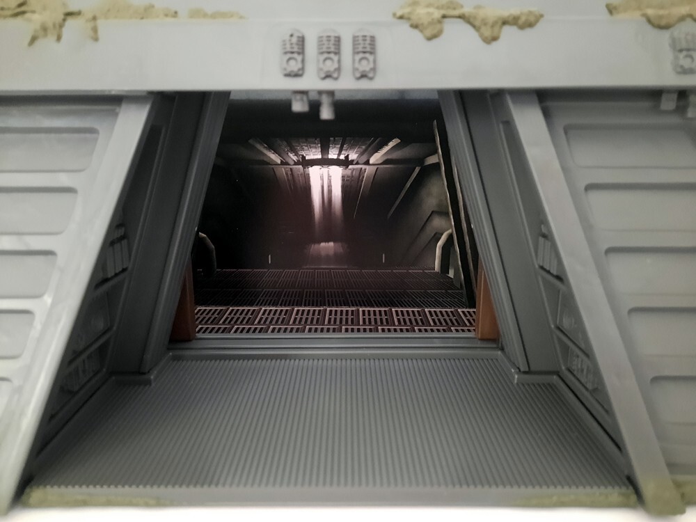 TVC Endor Bunker Doorway Custom Backdrop Display Hasbro Star Wars Vintage