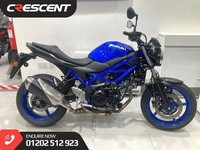 SUZUKI SV650 2025 BLUE - 1 OWNER - LOW MILES - FSH - STUNNING CONDITION