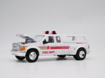 1999 FORD F-350 PICKUP WESTCHESTER IL FIRE DEPT  1:64 SCALE  DIECAST COLLECTOR 