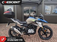 BMW G310GS 2020 - GIVI TOPBOX - 5 SERVICE STAMPS - LIGHTWEIGHT ADVENTURE BIKE