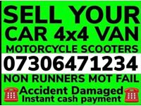 ‼️♻️ ANY CAR VAN WANTED SELL MY SCRAP CASH TODAY DAMAGED NON ULEZ ANYTHING 