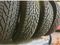 snow tyres only 2 months old 175 65 15