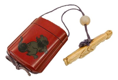 Fine Japanese Lacquered Inro, Meiji Period.