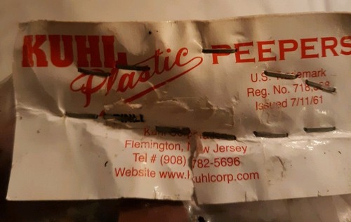 25 pcs. New Pinless slip on Peepers Pheasant Chicken Poultry Game Bird Blinders