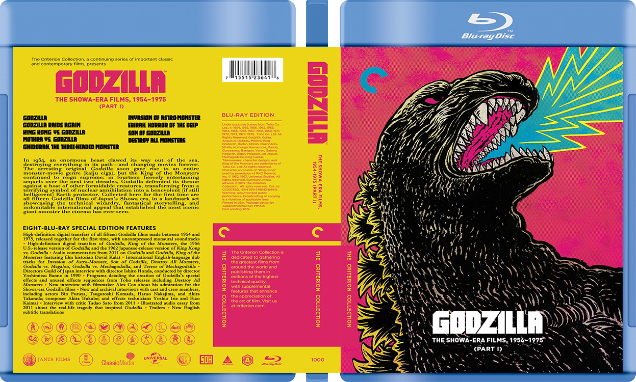 ゴジラ　GODZILLA Blu-ray セット Return of Godzilla 1984 / 1985 Double Feature - US & JAP