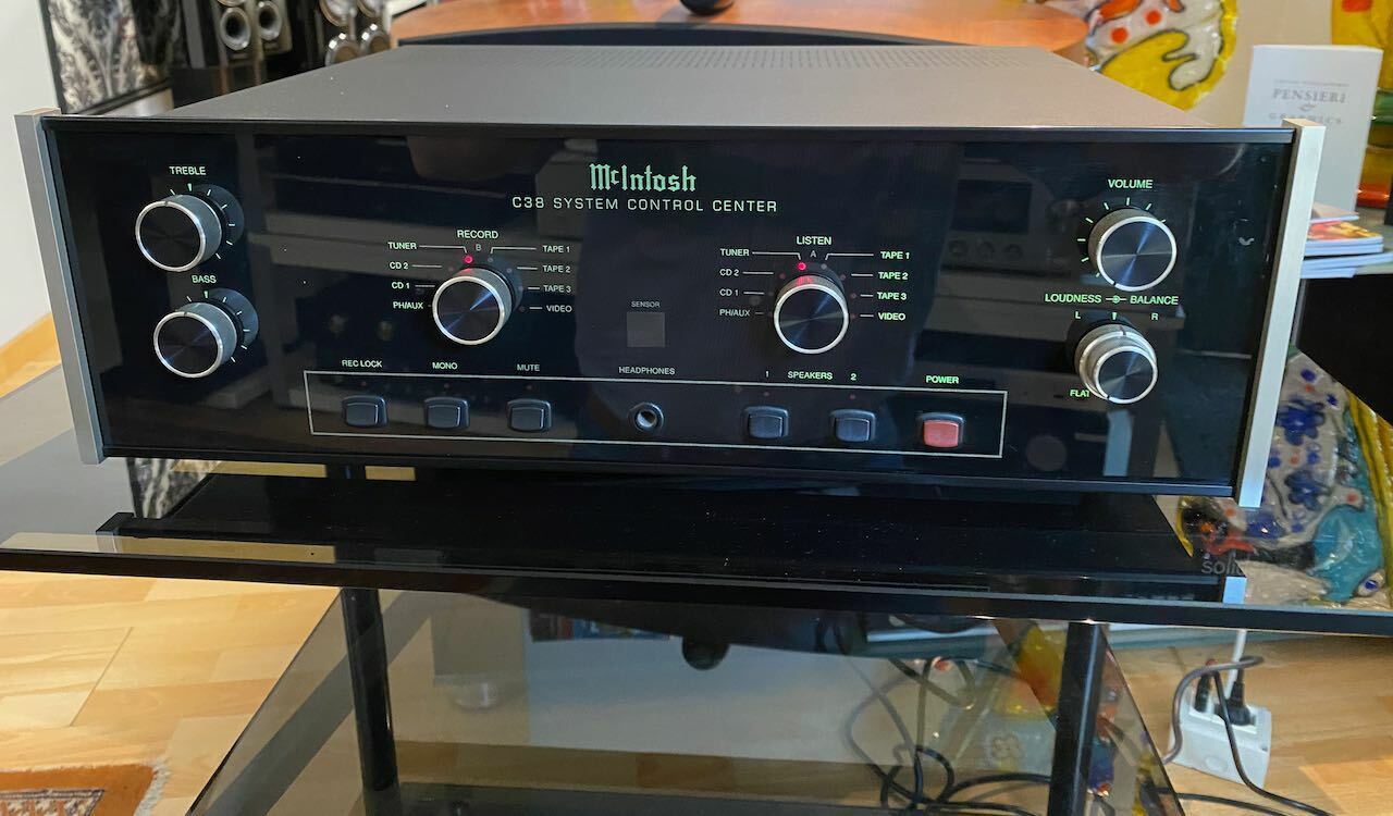 McIntosh C38 stereo preamplifier | eBay McIntosh C38 stereo preamplifier | eBay