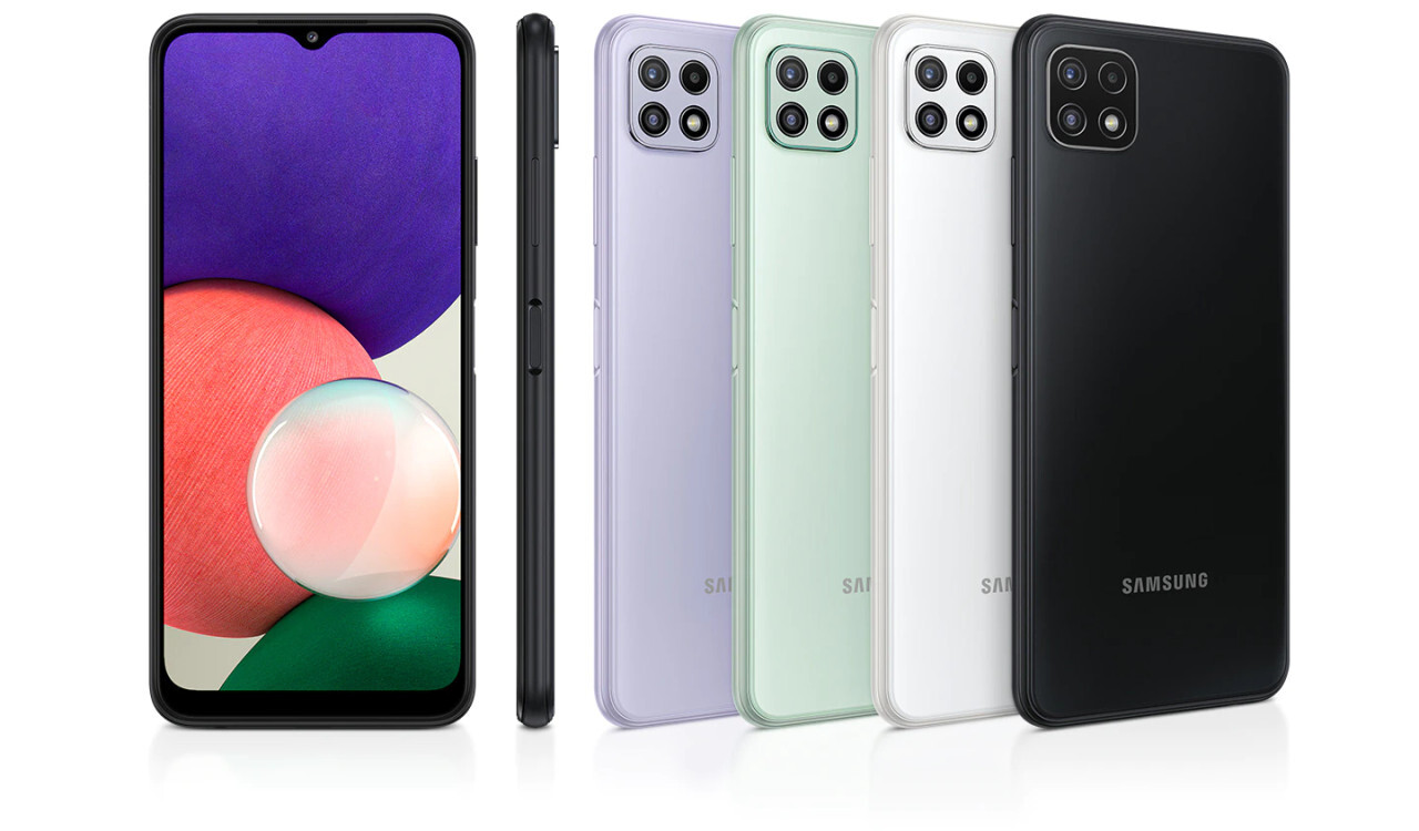 Galaxy A22 5G（SC-56B） Galaxy A22 5G (SC-56B) focuses on ease of use, affordable